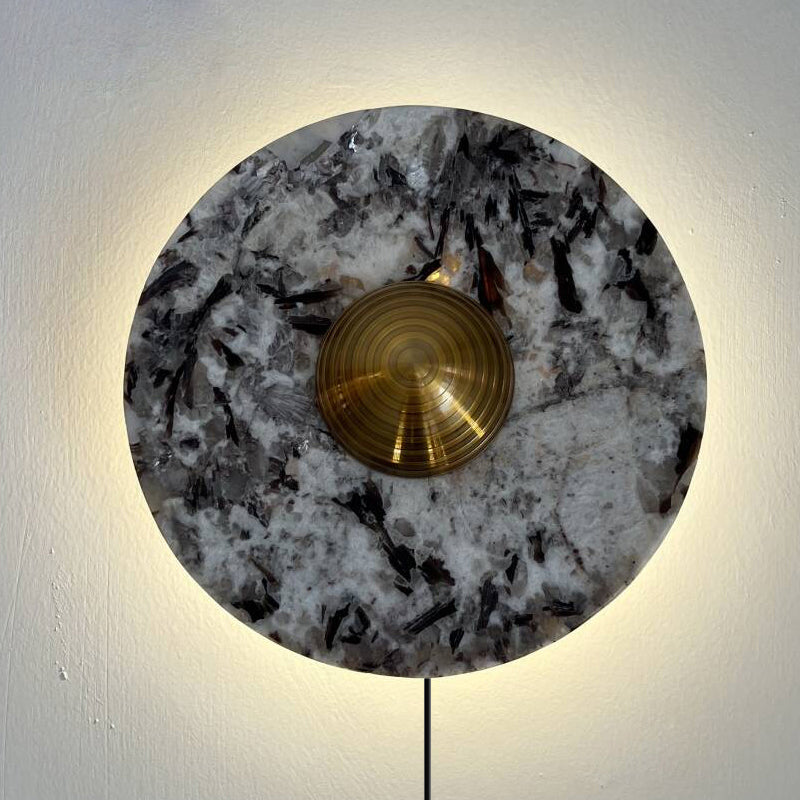 Lucie Marble Plug-in Wall Lamp — view 11