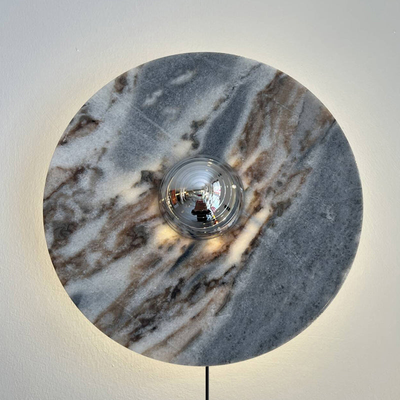 Lucie Marble Plug-in Wall Lamp — view 10