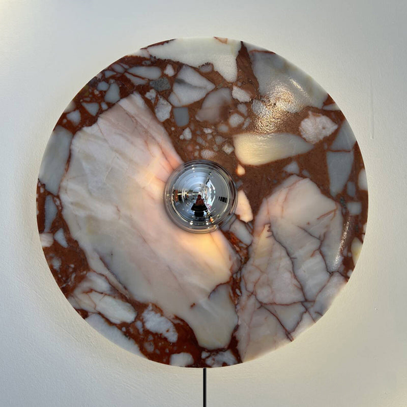 Lucie Marble Plug-in Wall Lamp — view 8