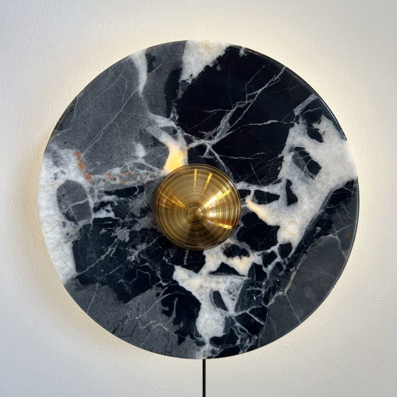 Lucie Marble Plug-in Wall Lamp — view 9