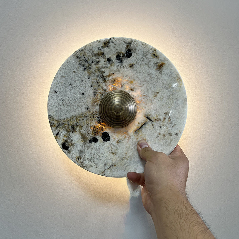Lucie Marble Wall Lamp — view 3