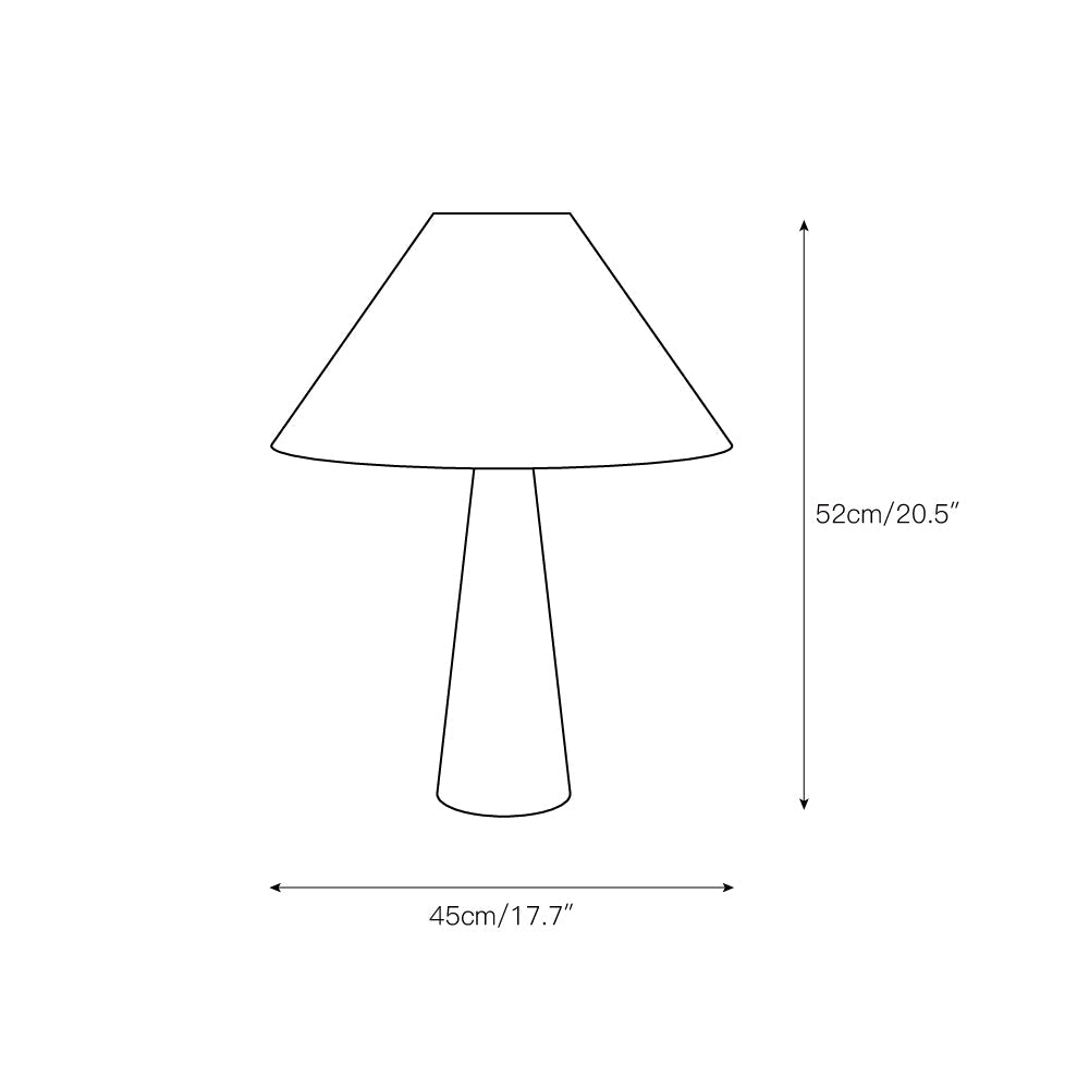 Lulu Travertine Table Lamp — view 3