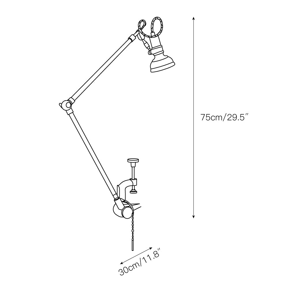 Lumina Articulated Table Lamp — view 4
