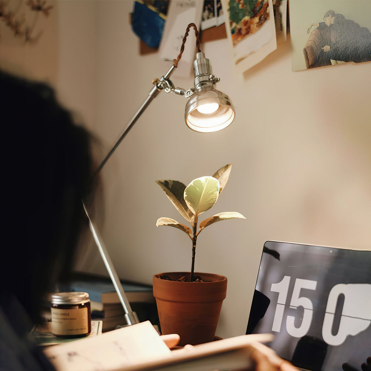 Lumina Articulated Table Lamp — view 3