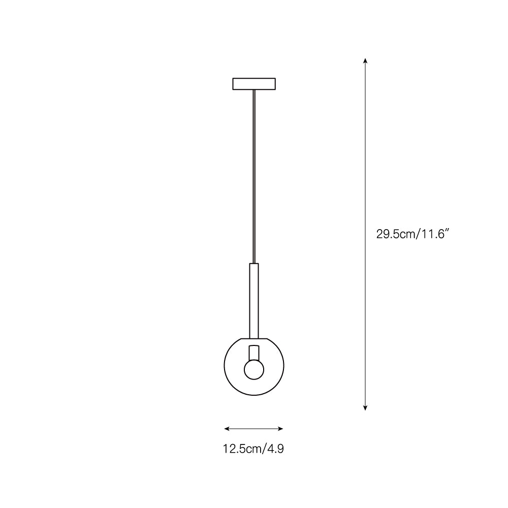 Luna Sospeso Cloud Pendant Lamp — view 3