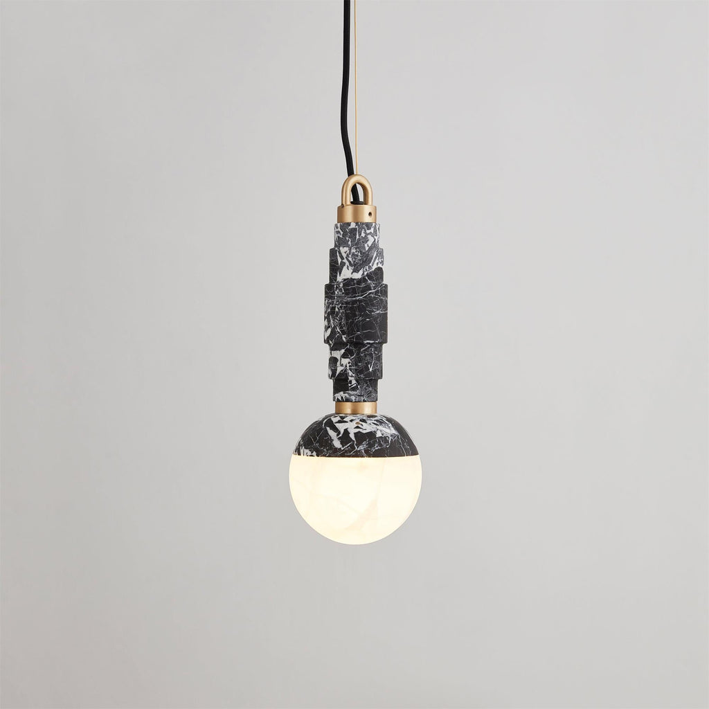 Lunar Marble Pendant Lamp — view 9