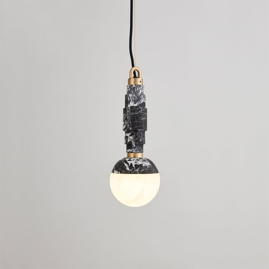 Lunar Marble Pendant Lamp — view 10