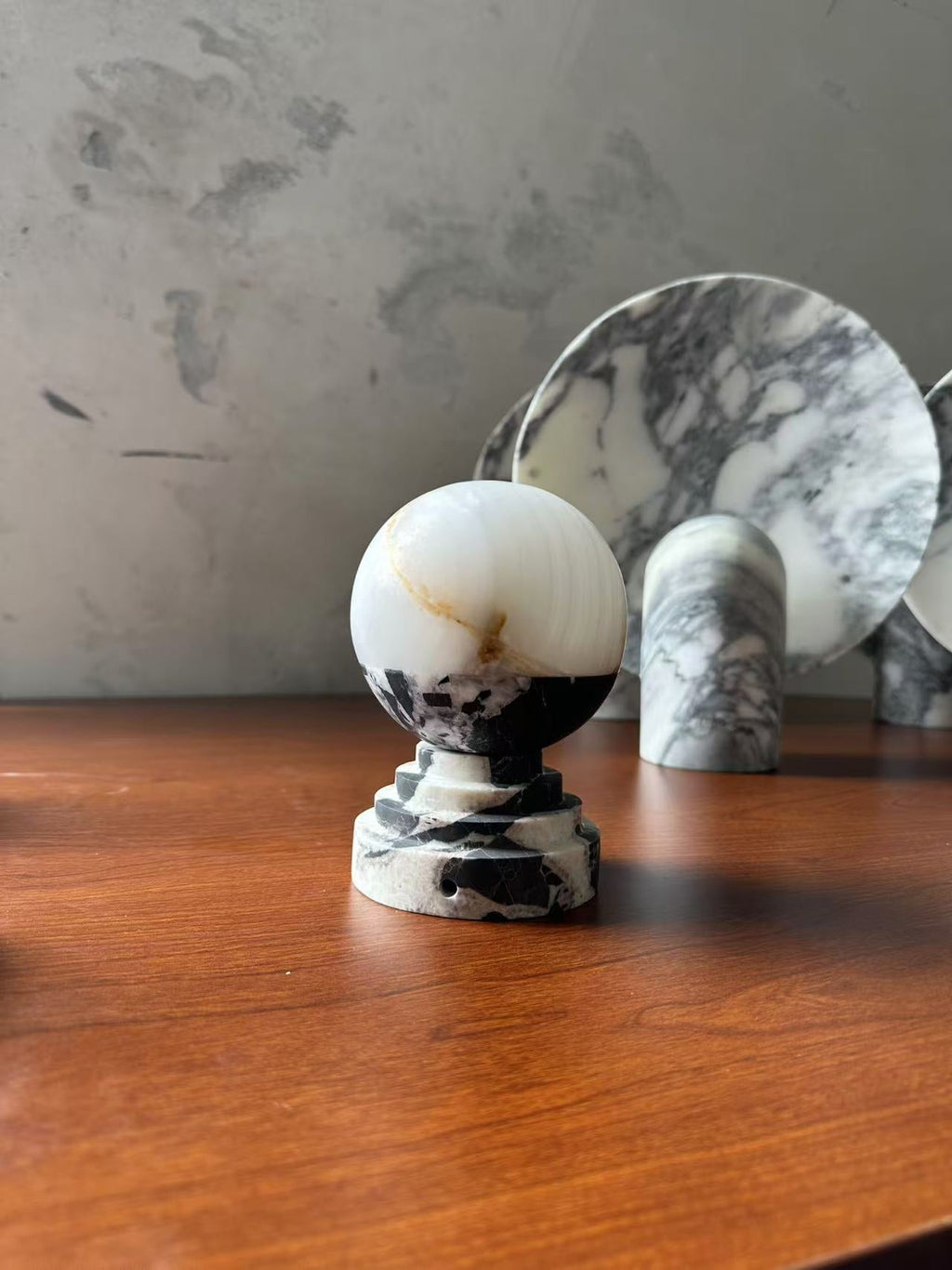 Lunar Marble Table Lamp — view 27