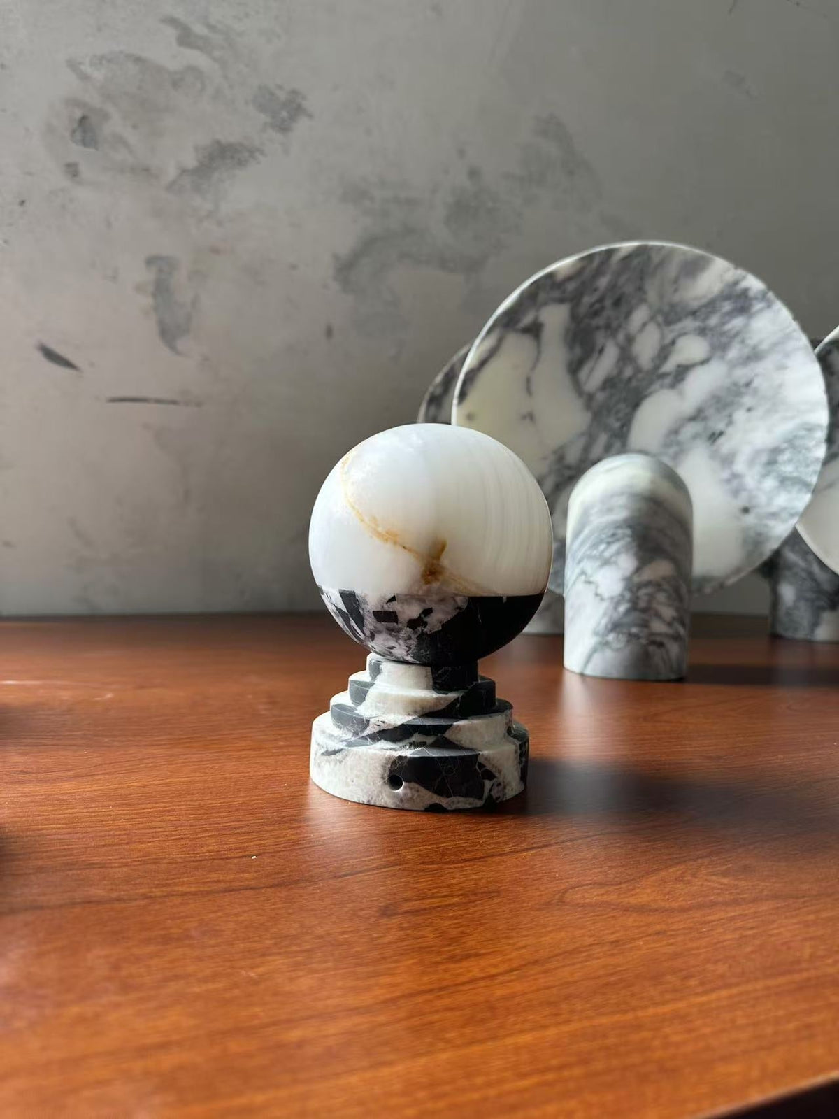 Lunar Marble Table Lamp — view 27