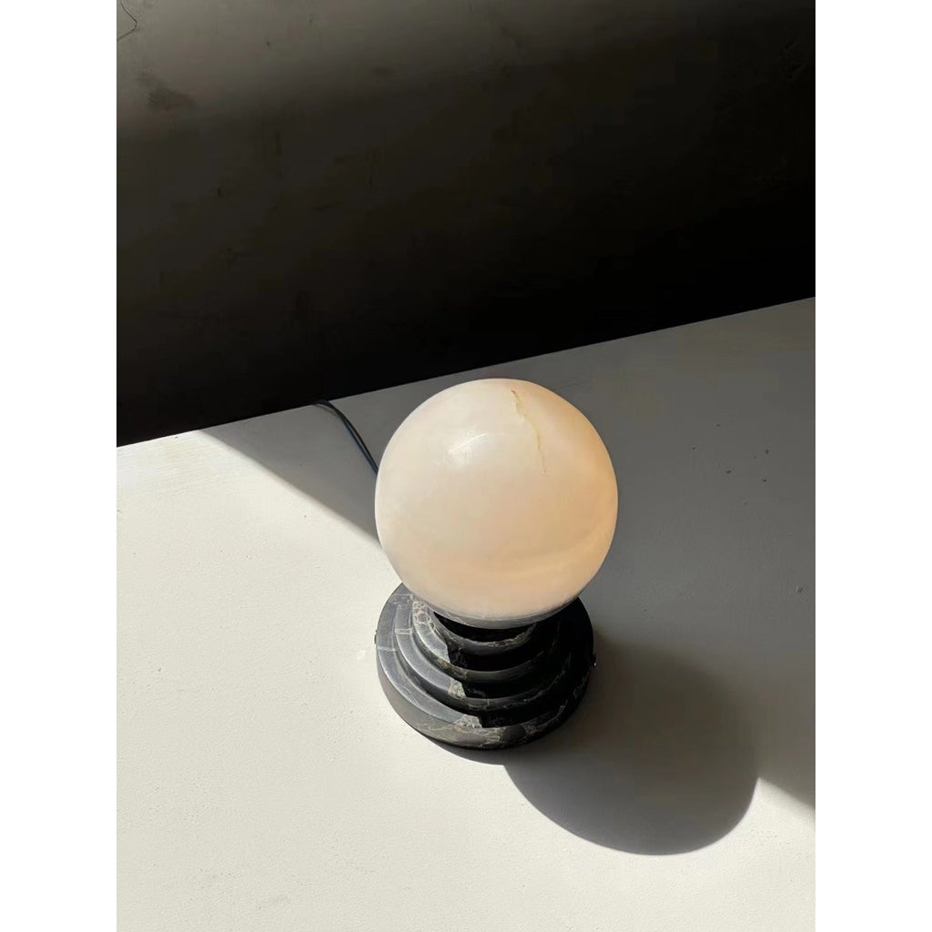 Lunar Marble Table Lamp — view 9
