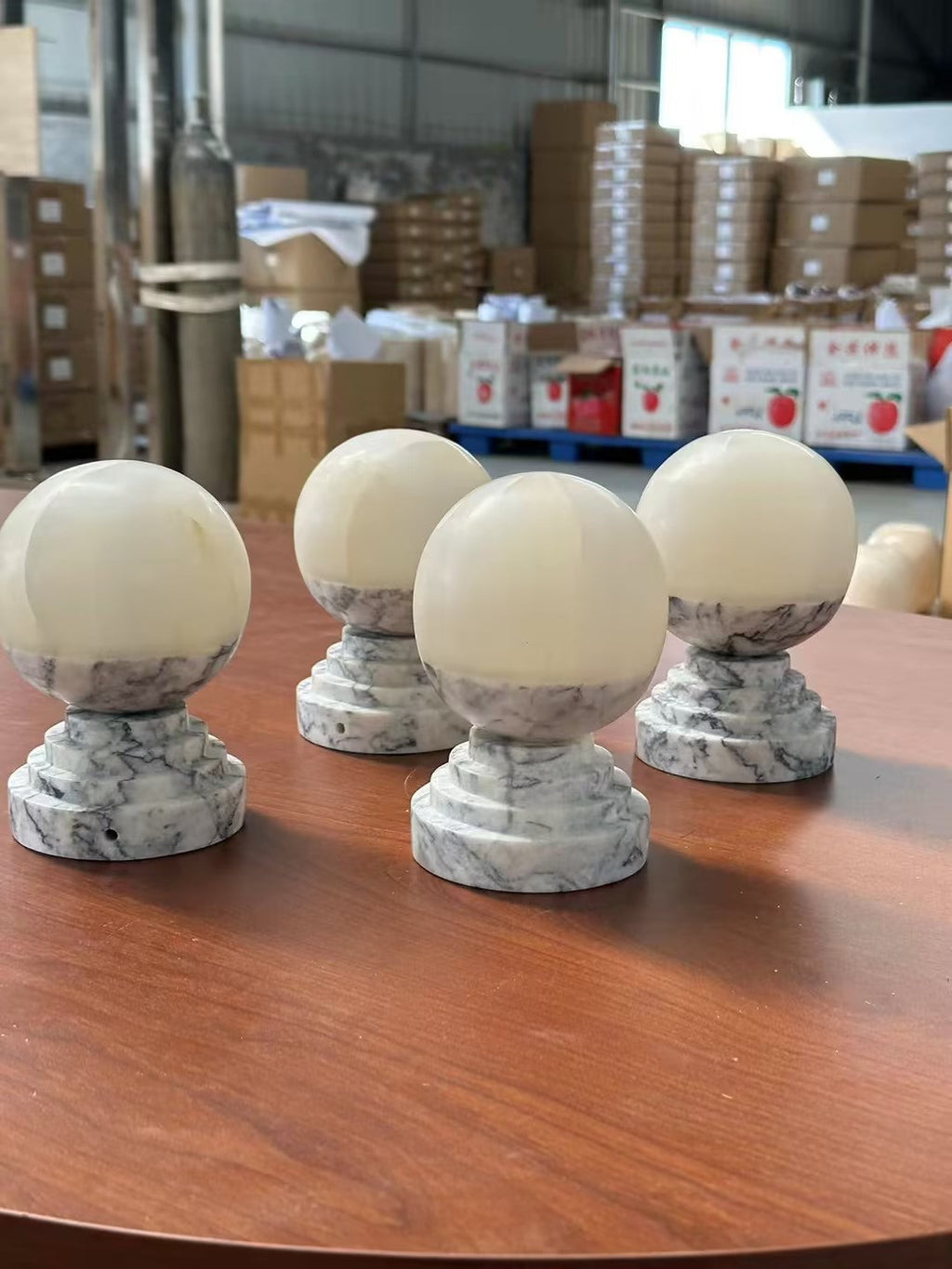 Lunar Marble Table Lamp — view 15