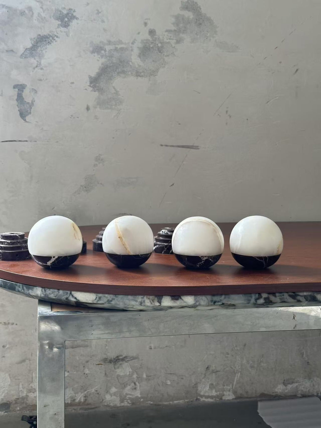 Lunar Marble Table Lamp — view 25
