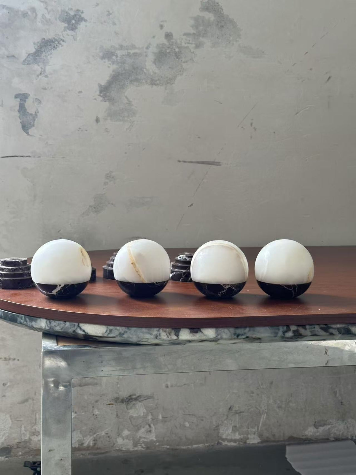 Lunar Marble Table Lamp — view 25