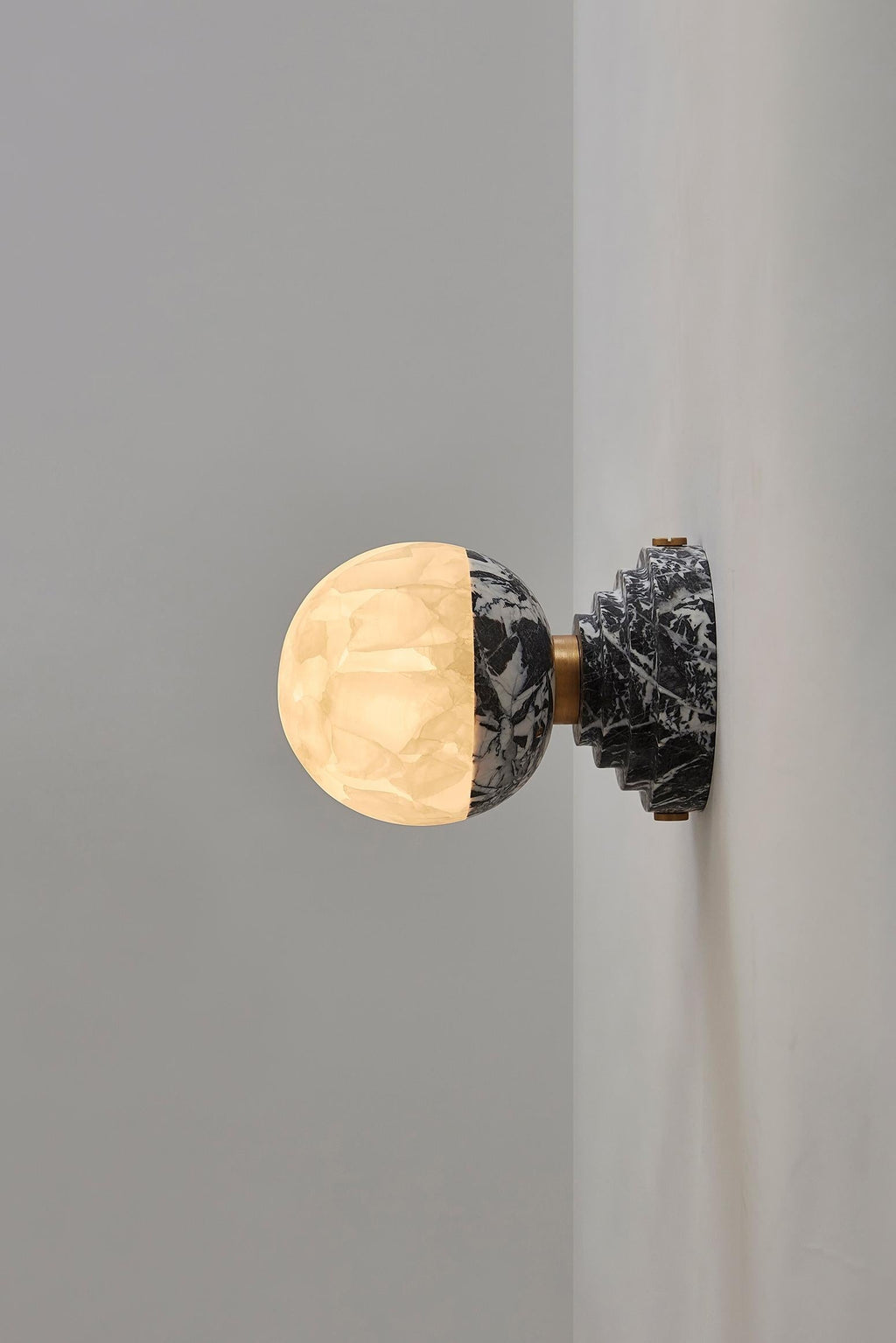 Lunar Marble Wall Lamp — view 2