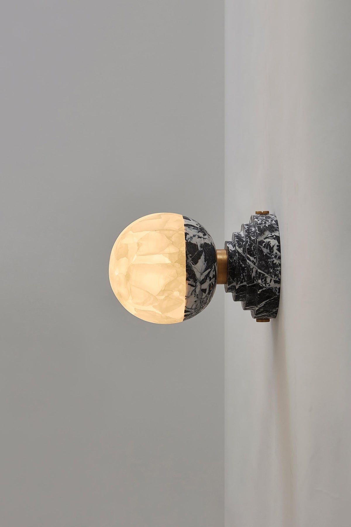 Lunar Marble Wall Lamp — view 2