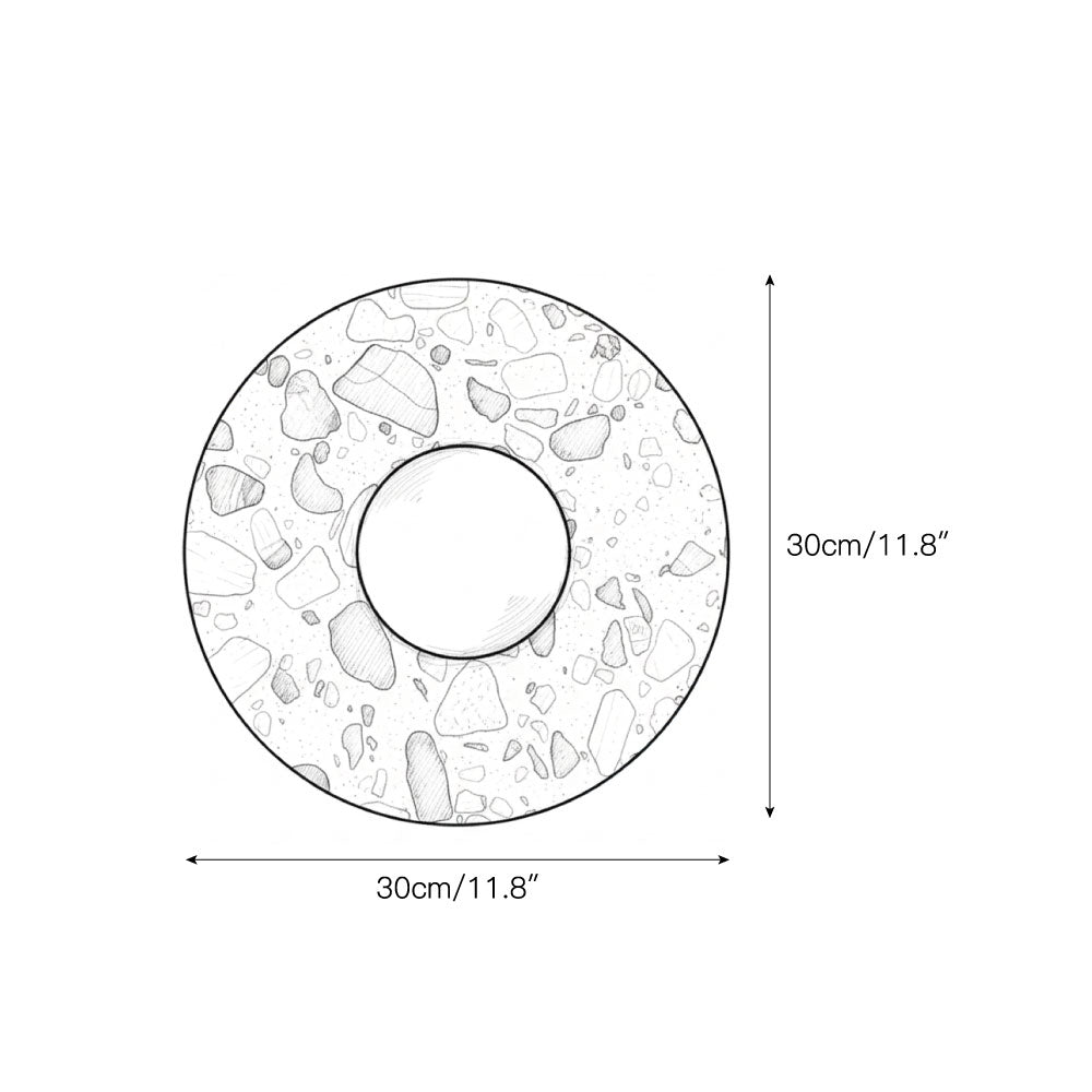Lunas Terrazzo Wall Lamp — view 4