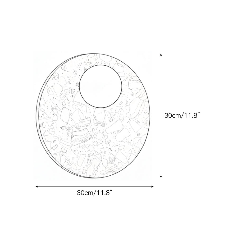 Lunas Terrazzo Wall Lamp — view 3
