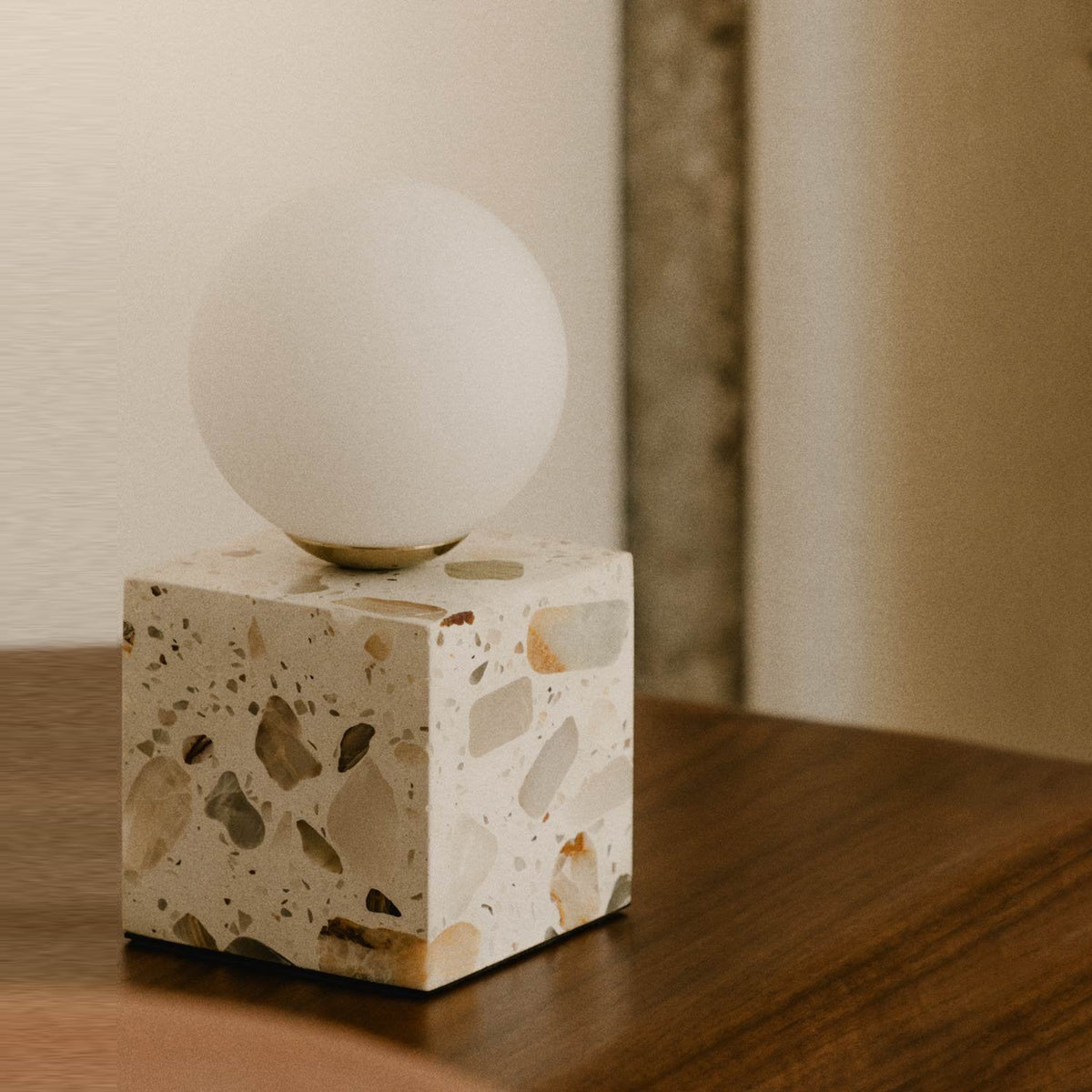 Lunas Terrazzo Table Lamp — view 4
