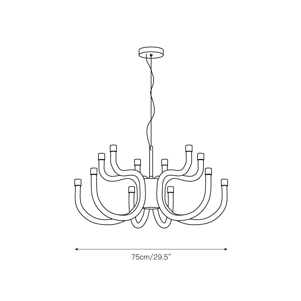 Luxor Chandelier — view 3