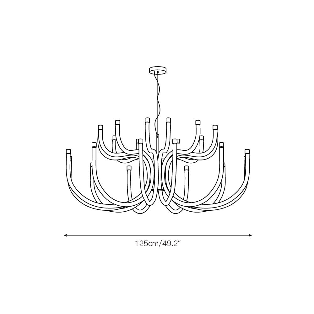Luxor Chandelier — view 5