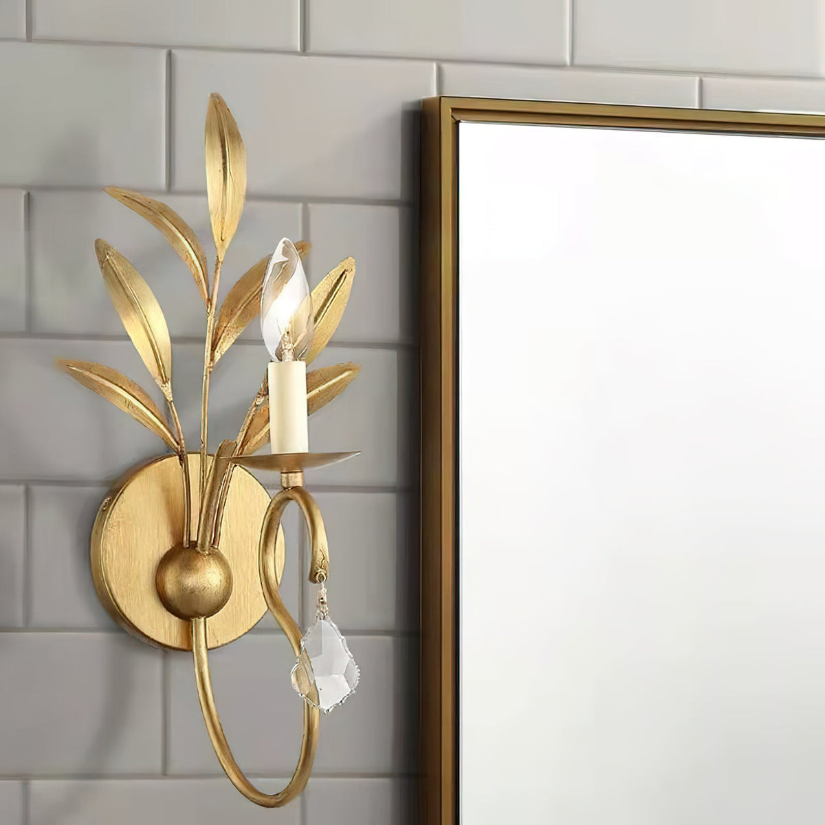 Lydia Crystal Sconces — view 5