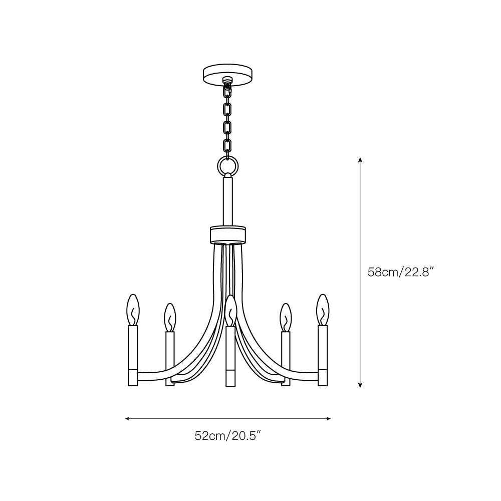 Lyndon Chandelier — view 4