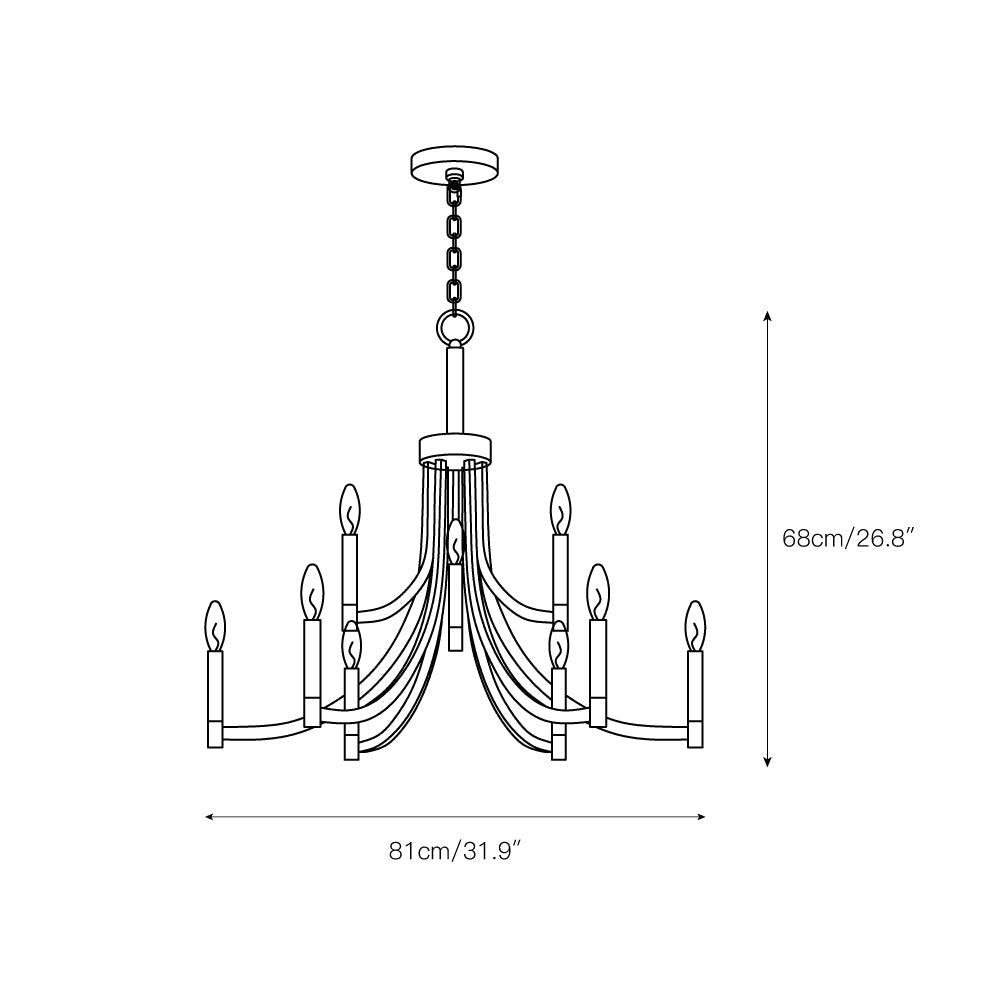 Lyndon Chandelier — view 5
