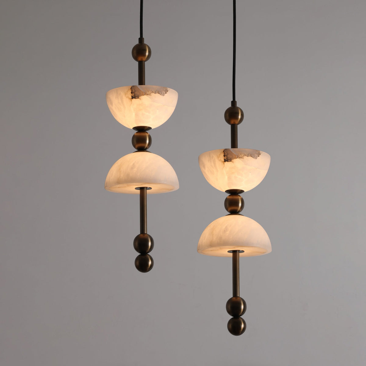 Lyra Alabaster Pendant Lamp — view 10
