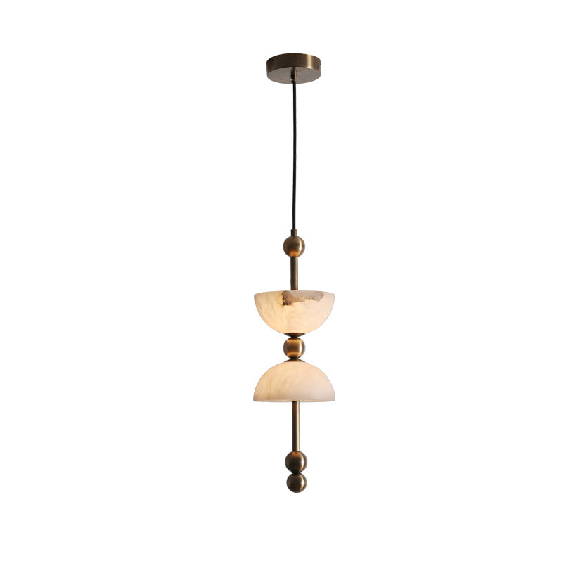 Lyra Alabaster Pendant Lamp — view 11