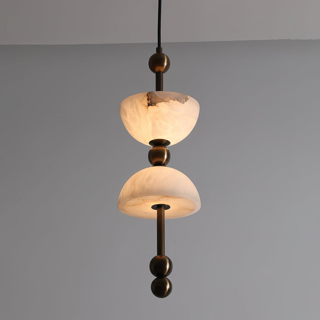Lyra Alabaster Pendant Lamp — view 9