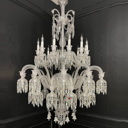 Luxury Solstice Cristalloire Crystal Chandelier