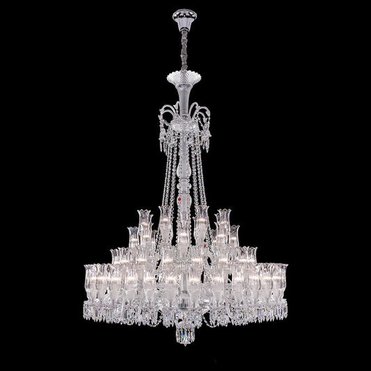 Cristalloire Large Entrance Crystal Chandelier