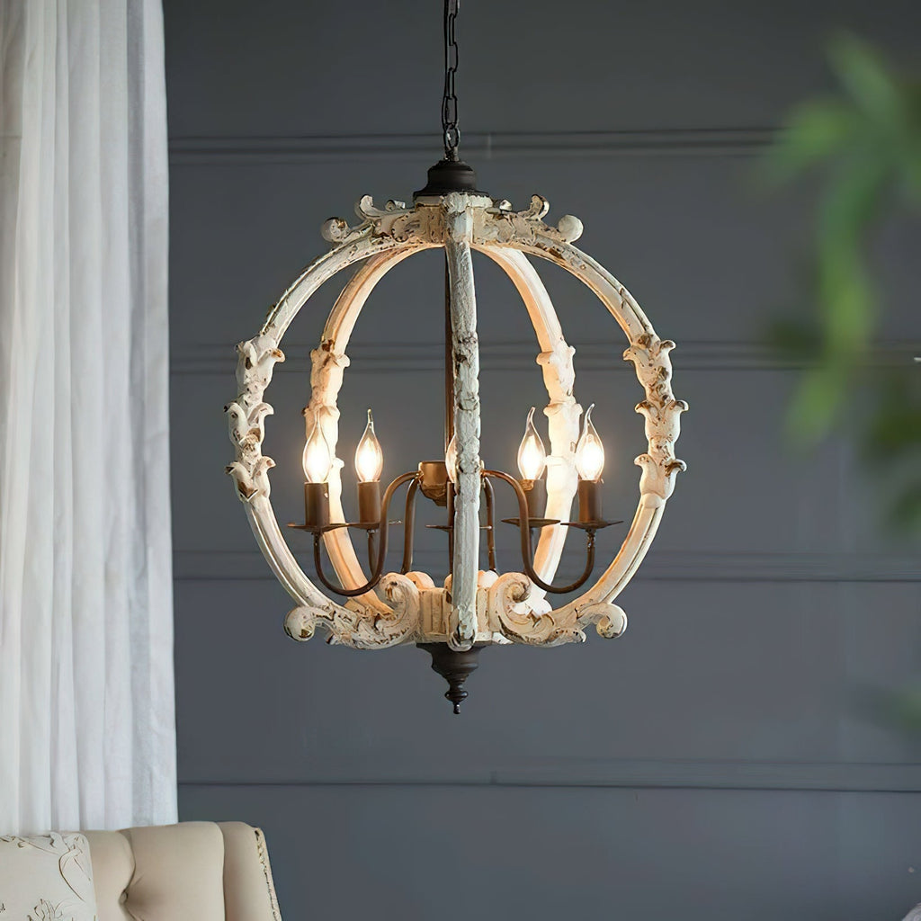 Maci Wood Pendant Lamp — view 2