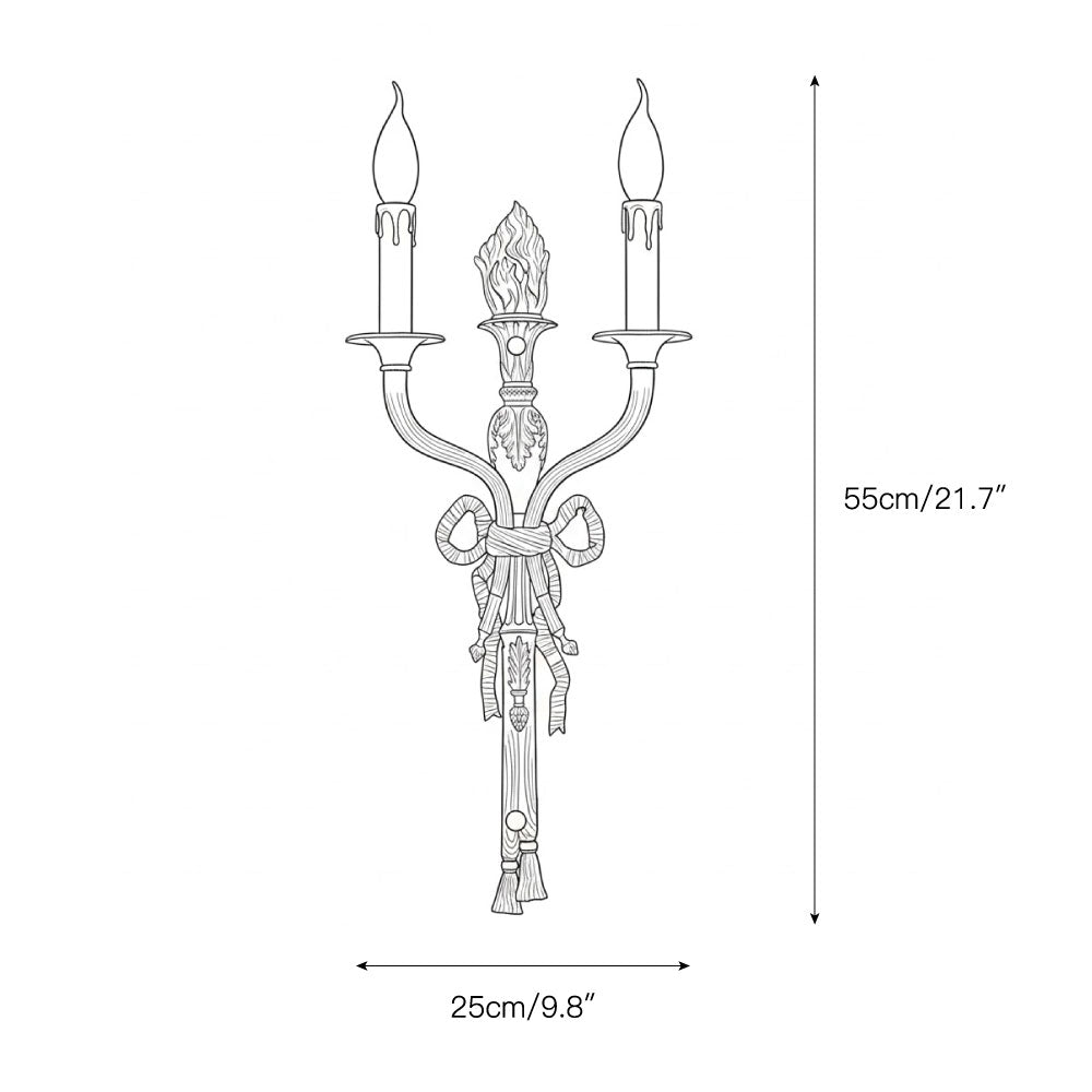 Madeleine Brass Wall Lamp — view 5