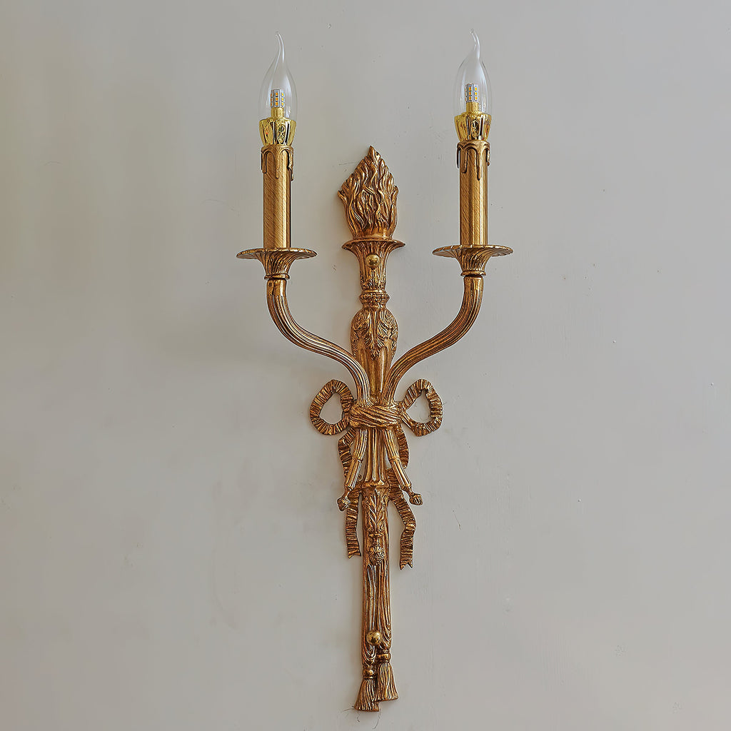 Madeleine Brass Wall Lamp — view 11