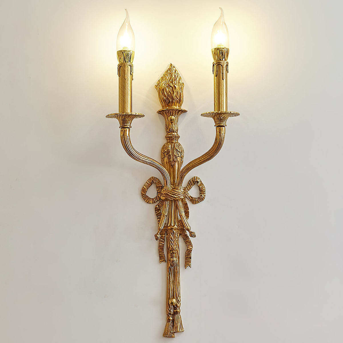 Madeleine Brass Wall Lamp — view 12