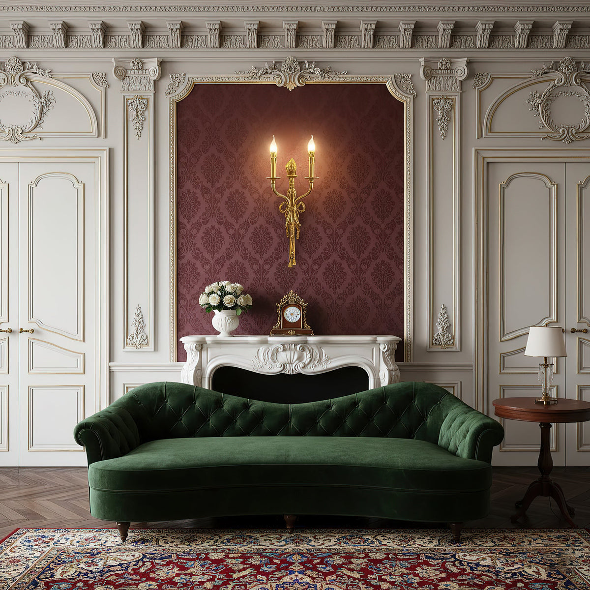 Madeleine Brass Wall Lamp — view 7