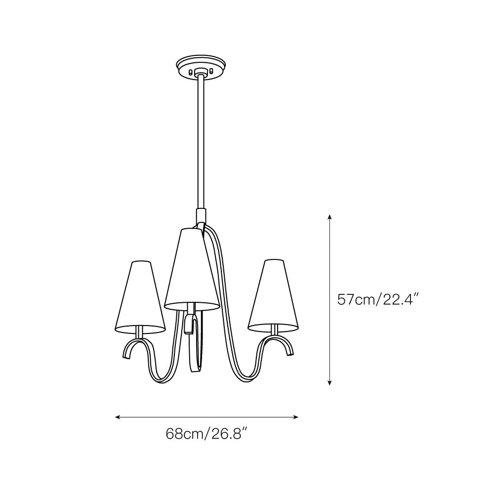Melor Chandelier — view 3