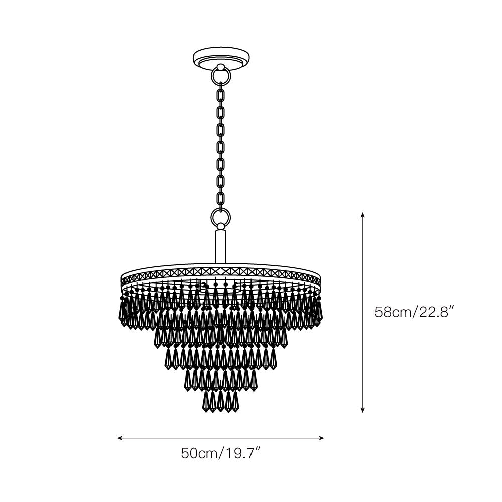 Mercer Chandelier — view 3