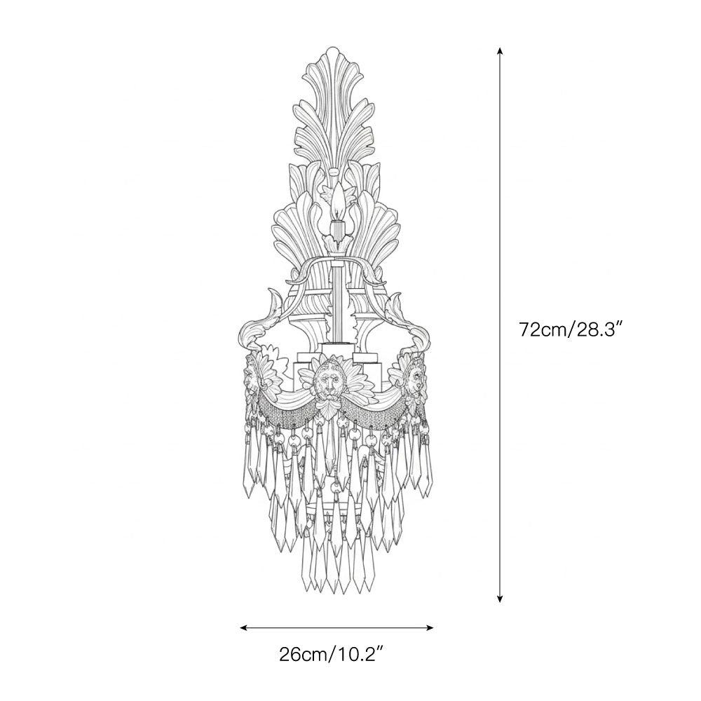 Mesas Brass Wall Lamp — view 5