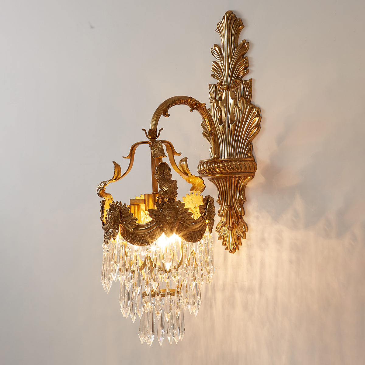 Mesas Brass Wall Lamp — view 12