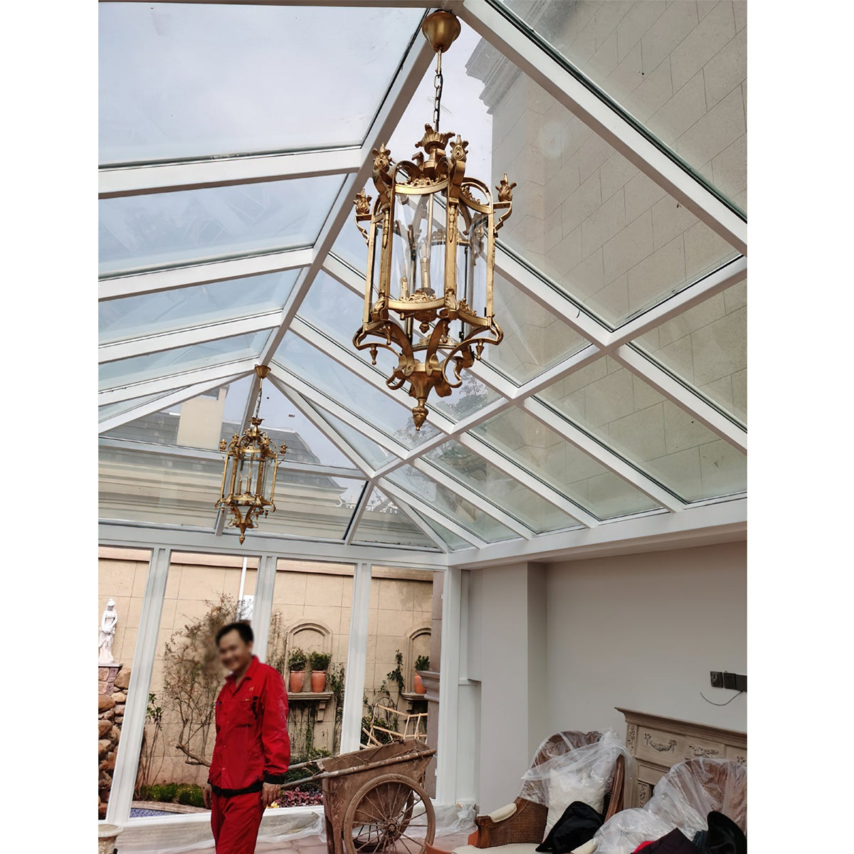 Metropolitan Lantern Chandelier — view 9