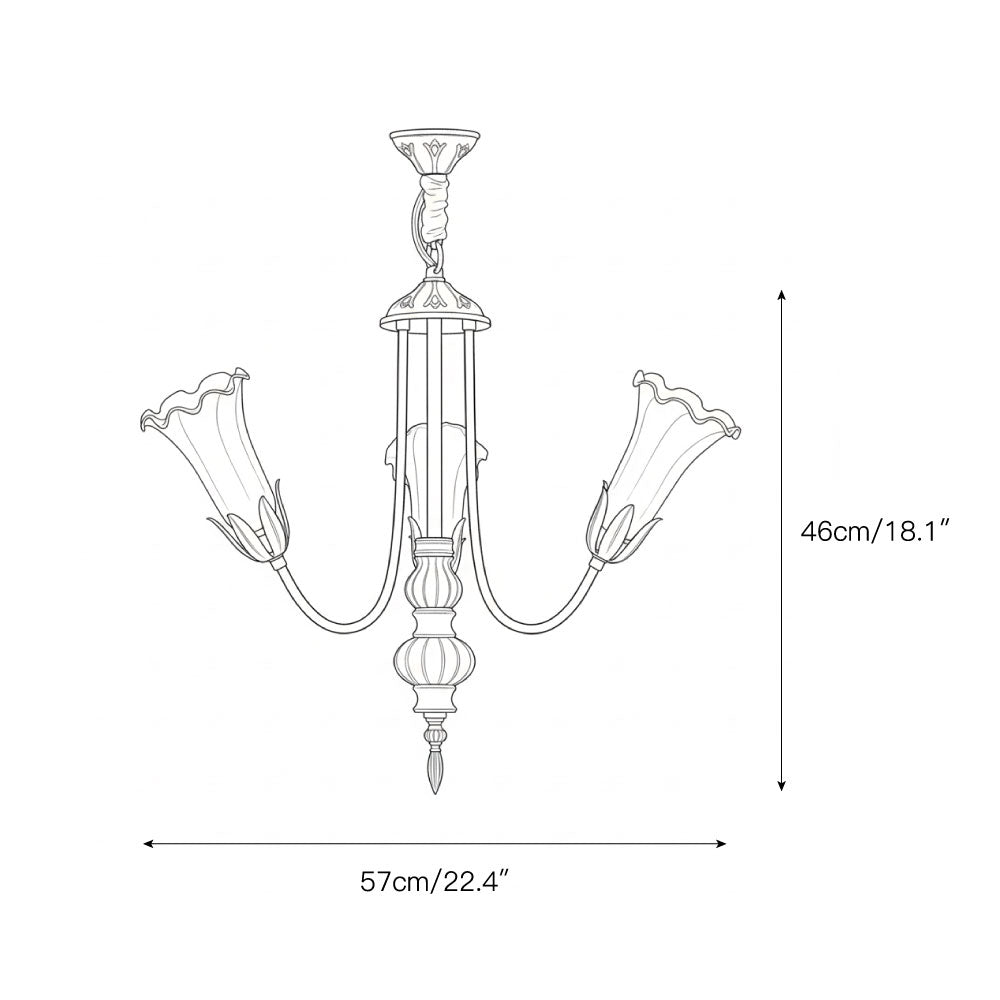 Meyda Chandelier — view 3