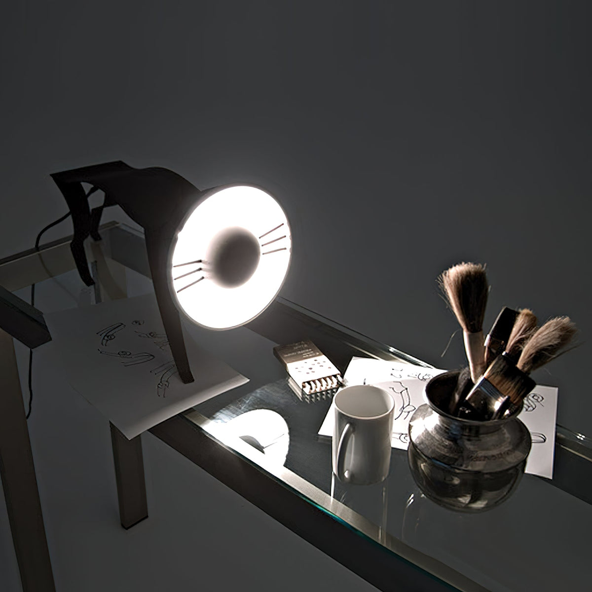 Micha Cat Table Lamp — view 8