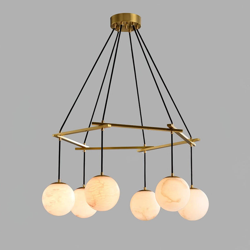 Miira Alabaster Chandelier — view 10