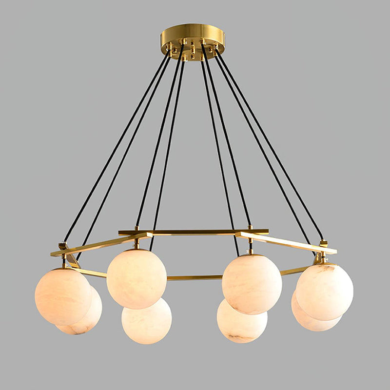 Miira Alabaster Chandelier — view 11