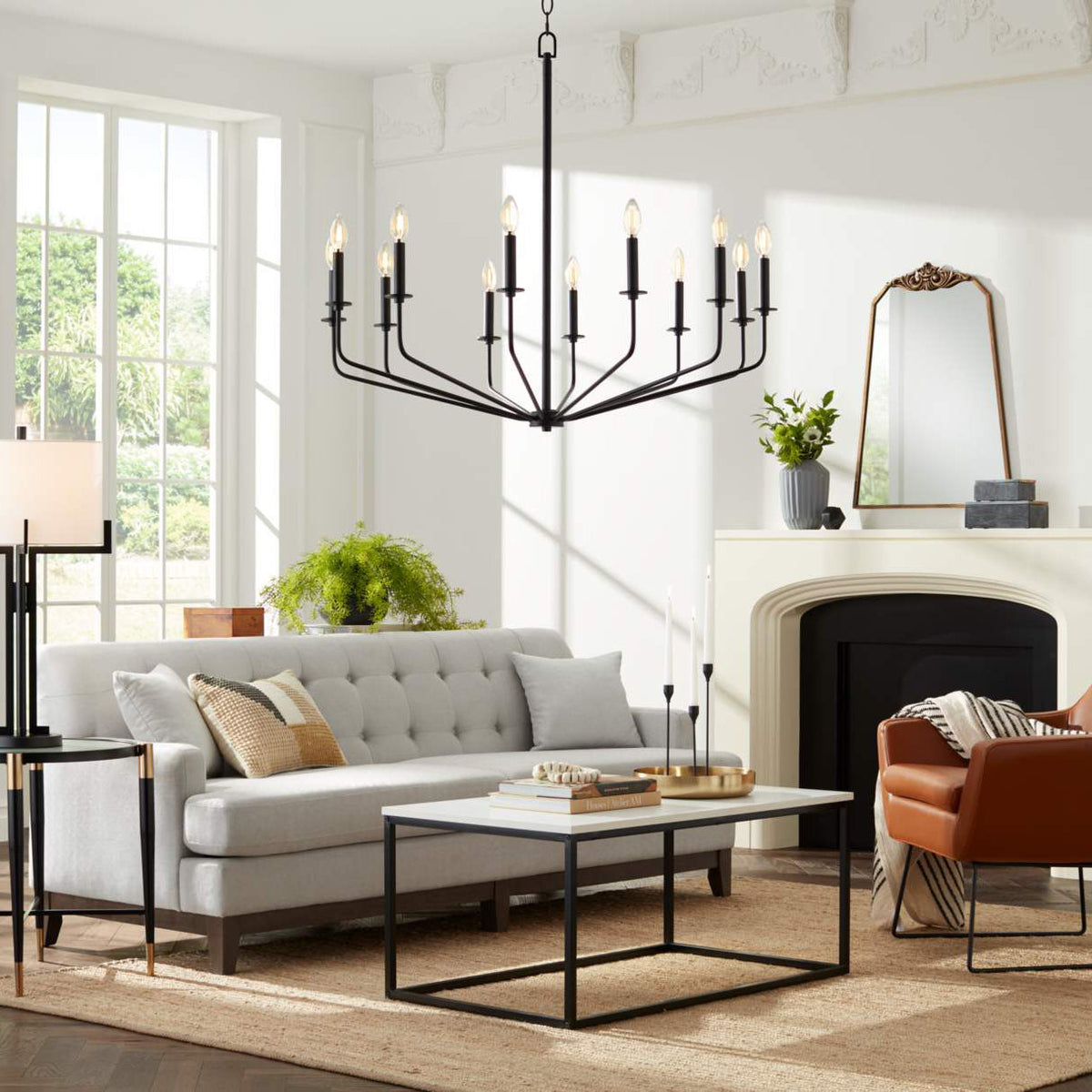Milanese Chandelier — view 3