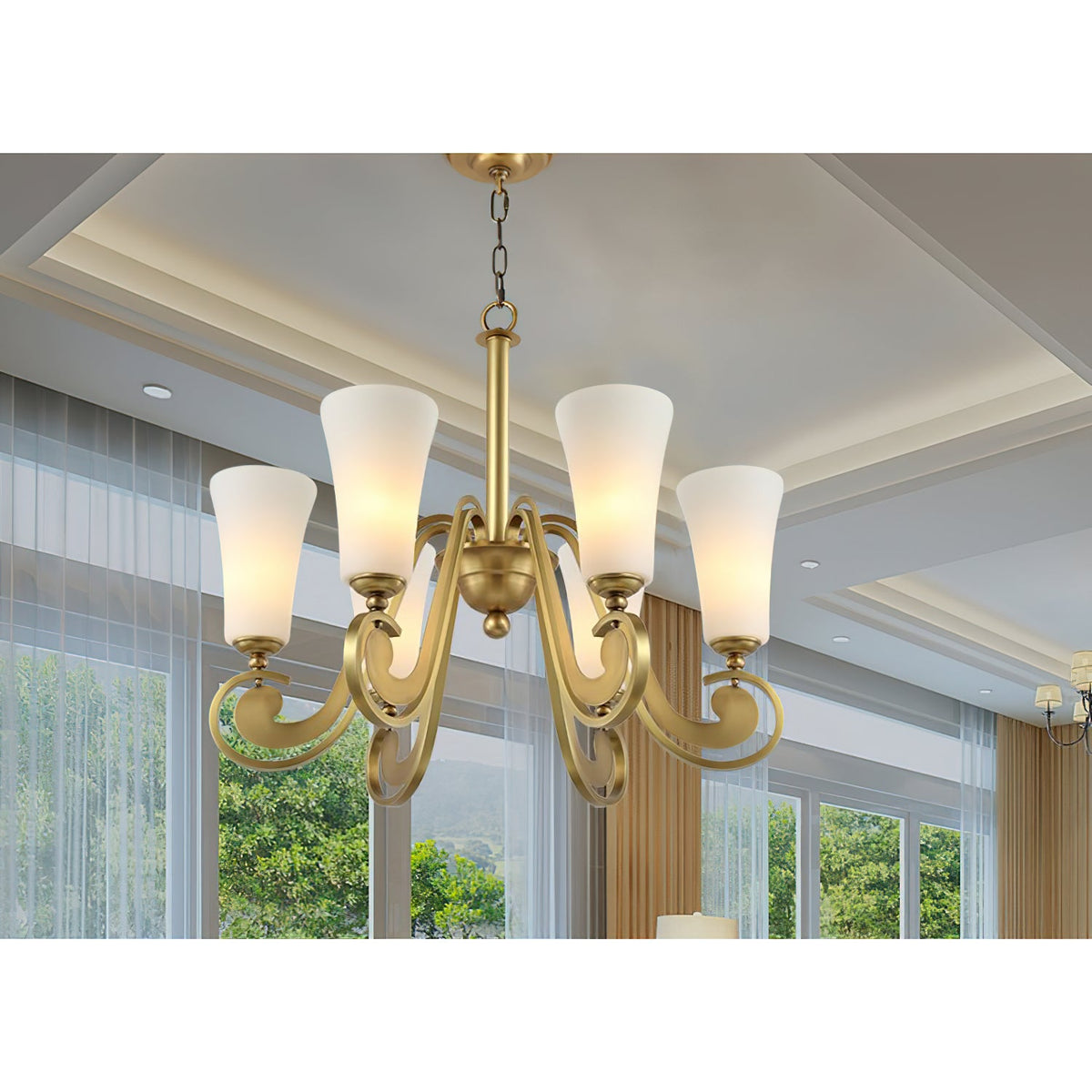 Milbury Chandelier — view 4