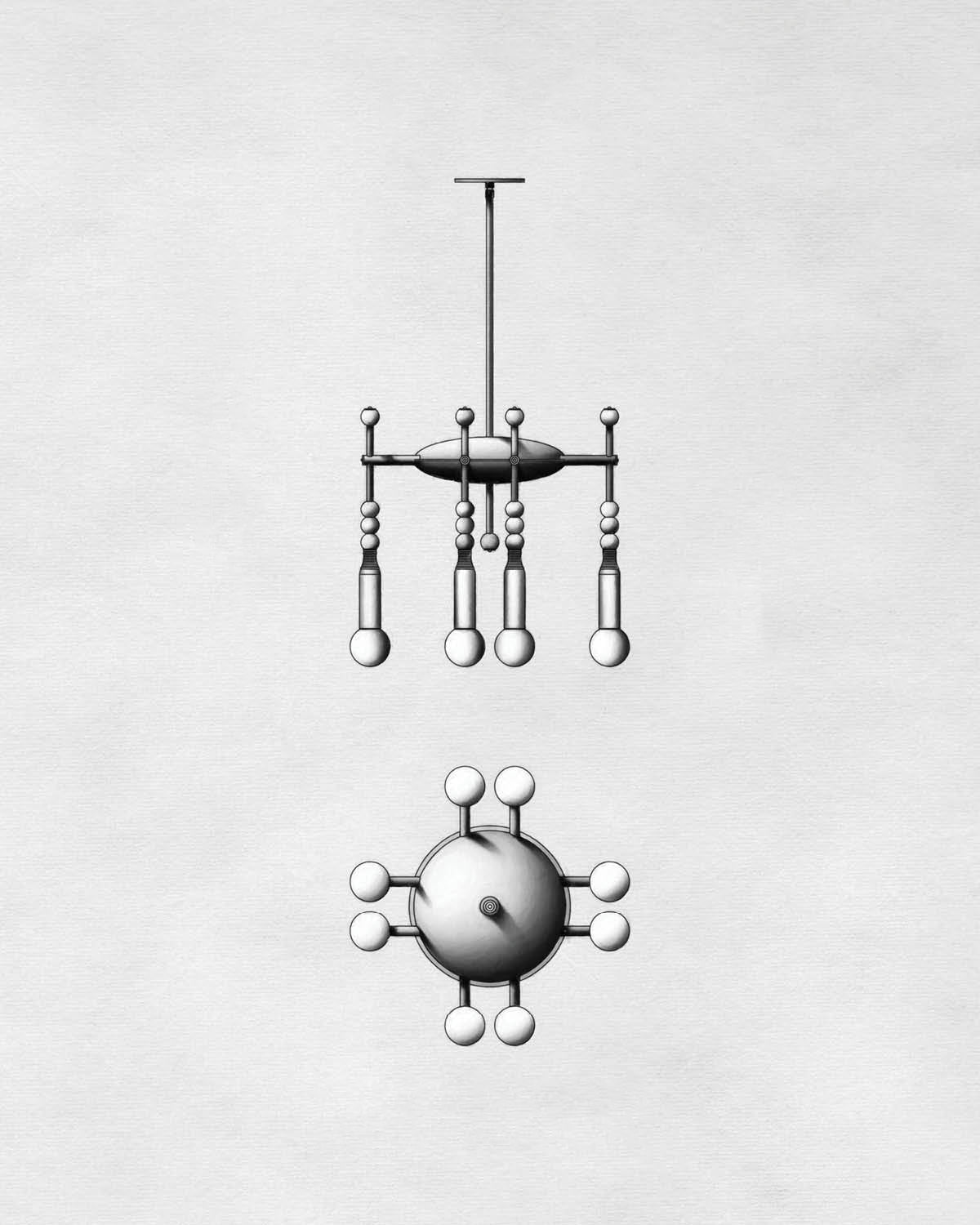 Millie Chandelier — view 24