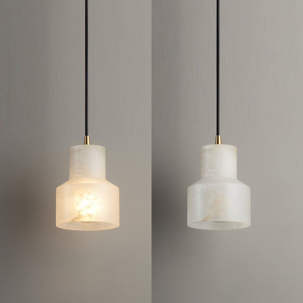 Millson Alabaster Pendnat Light — view 4